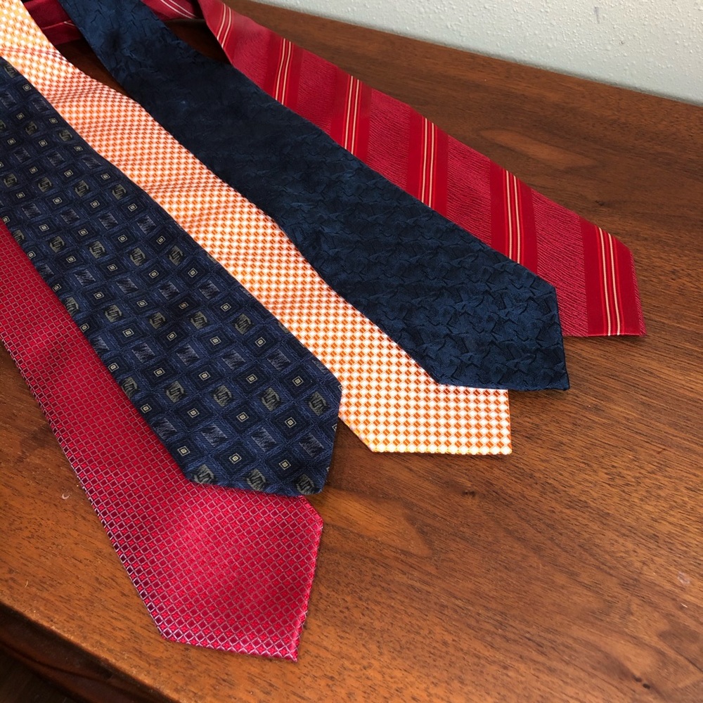 Lot of 5 ties